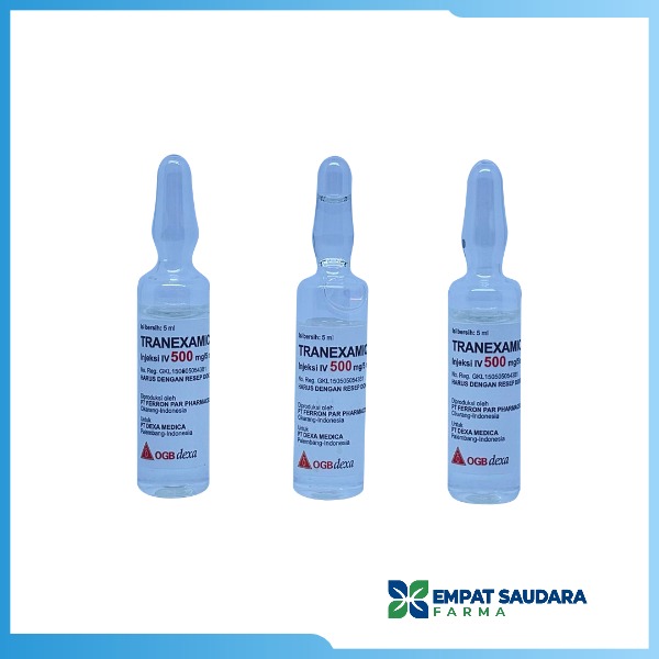 Asam Traneksamat 500 mg (Per Ampul)