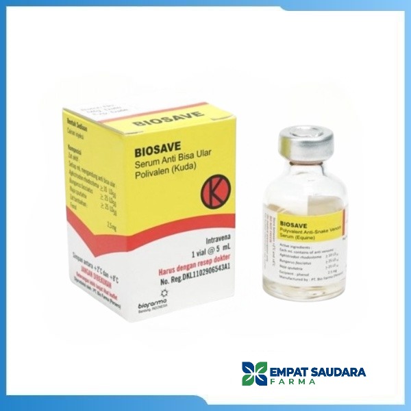 BIOSAVE (SERUM ANTI BISA ULAR)