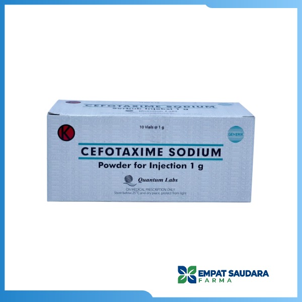 Cefotaxime Sodium (Box Isi 10 Vial)