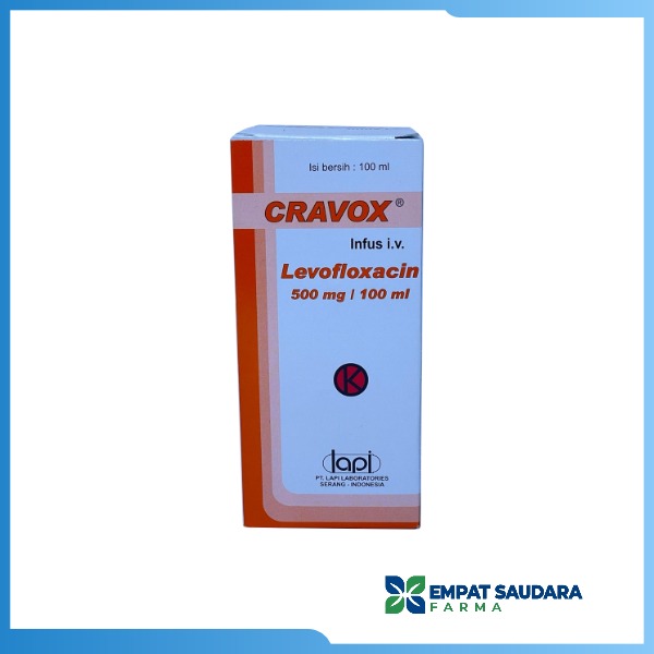 Cravox (Levofloxacin 500mg/100ml)