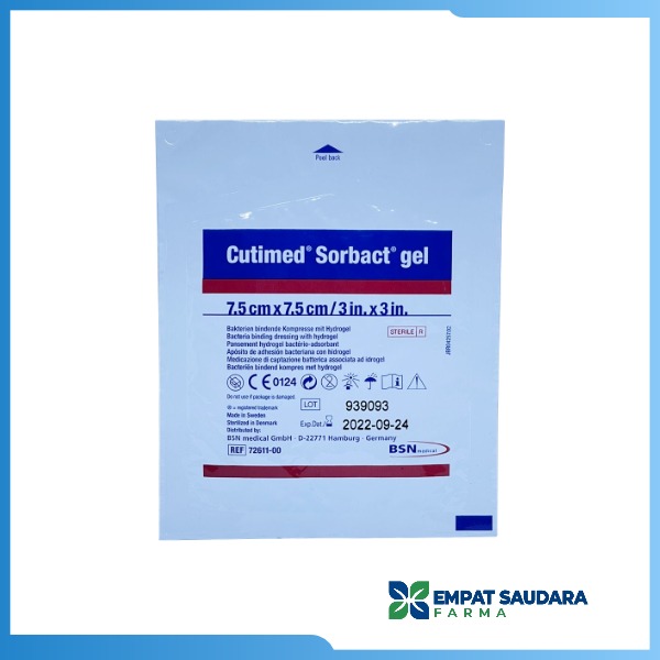 Cutimed Sorbact Gel 7.5cm x 7.5cm