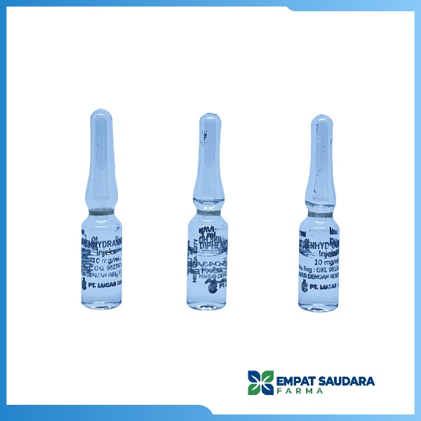 Diphenhydramine HCL (Per Ampul)