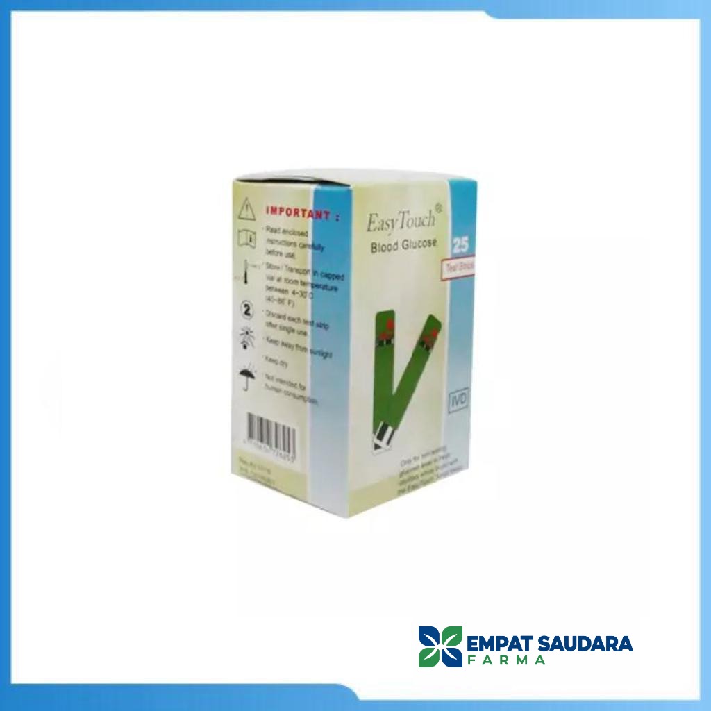Strip Easy Touch Gula Darah (Isi 25 Strip)