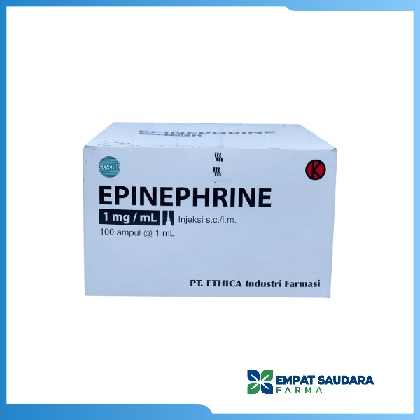 Epinephrine (Box Isi 100 Ampul)