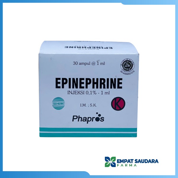 Epinephrine (Box Isi 30 Ampul)