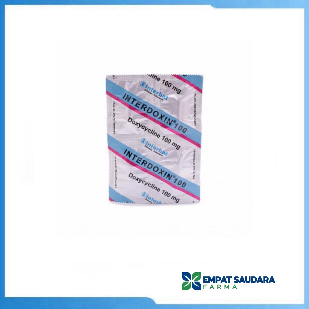 Interdoxin 100mg (Per Lembar)