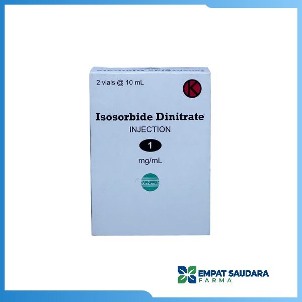 Isosorbide Dinitrate (Box Isi 2 vial)