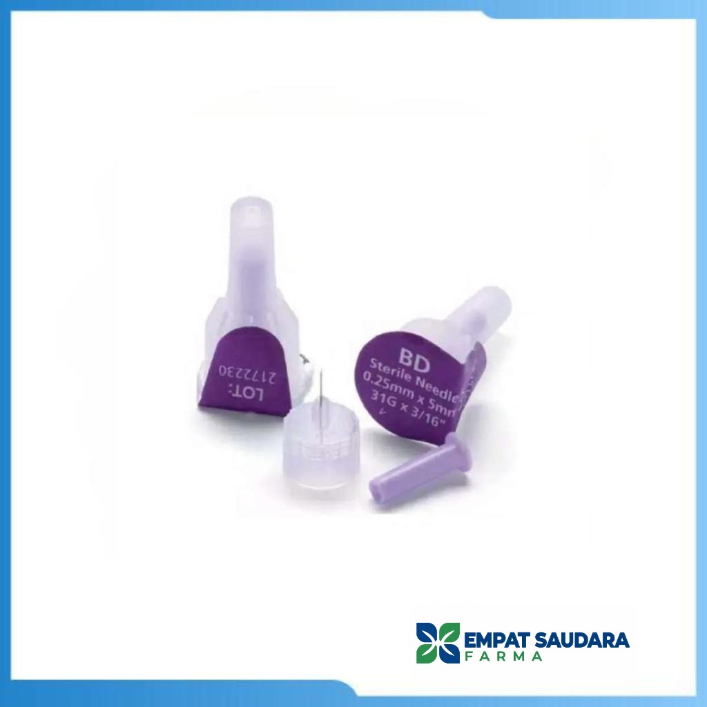 Jarum Insulin BD Micro Fine 5mm 0,25mm (31G) x 5mm