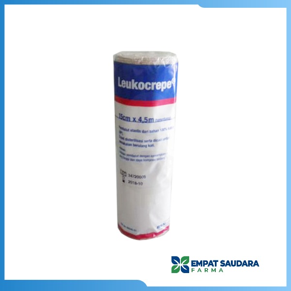 Leukocrepe 15cm x 4,5m (Perban Elastis)