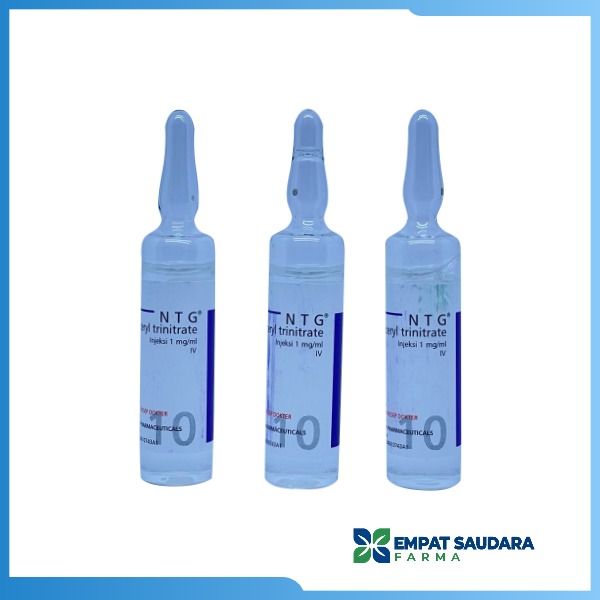 NTG – GLYCERYL TRINITRATE (Per Ampul)