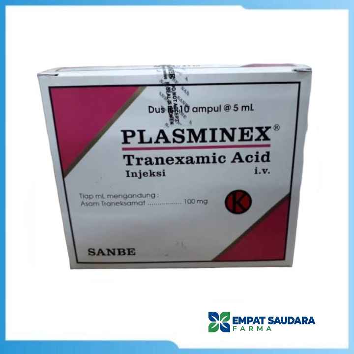 Plasminex (Perbox Isi 10 Ampul)