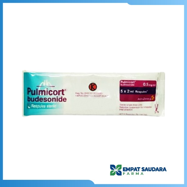 Pulmicort 0,5mg (Per Lembar Isi 5 Pcs)