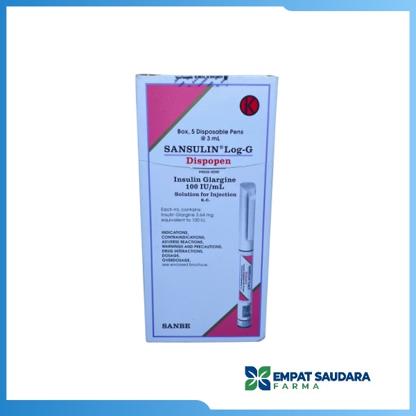 Sansulin Log-G (1 Box = 5 Pen)