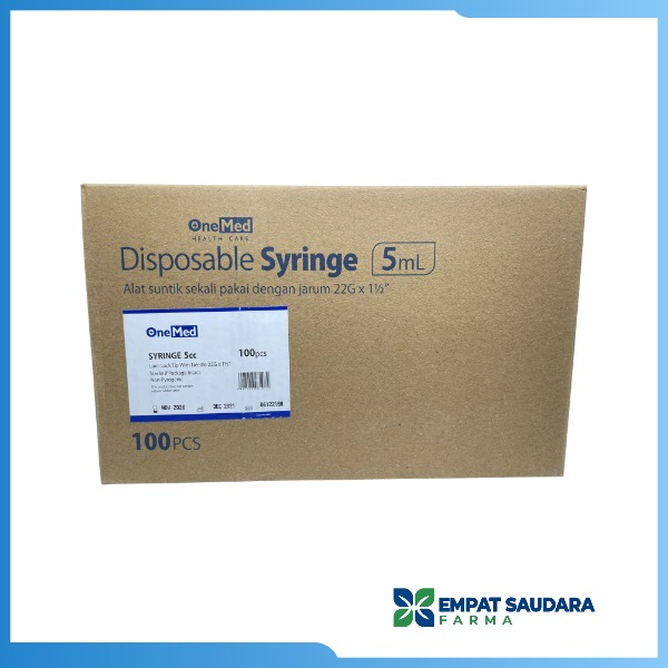 Spuit 10 cc Onemed (Per Box)