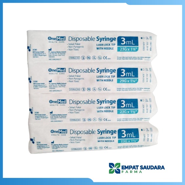 Spuit 3 cc Onemed (Satuan)