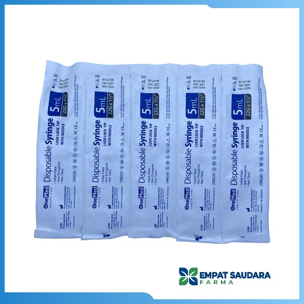 Spuit 5 cc Onemed (Satuan)