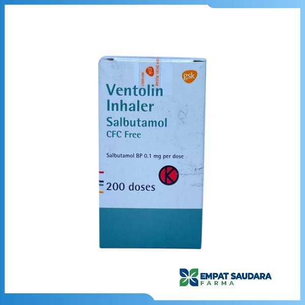 Ventolin Inhaler 100 mcg 200 Dosis
